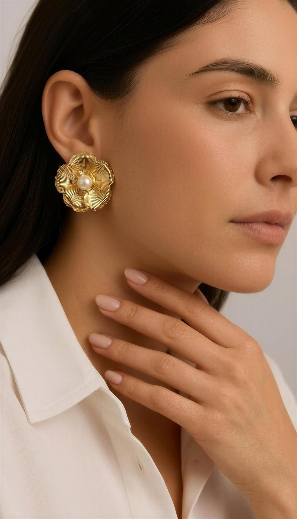 Maxi Topos Flor con Perla - TP026