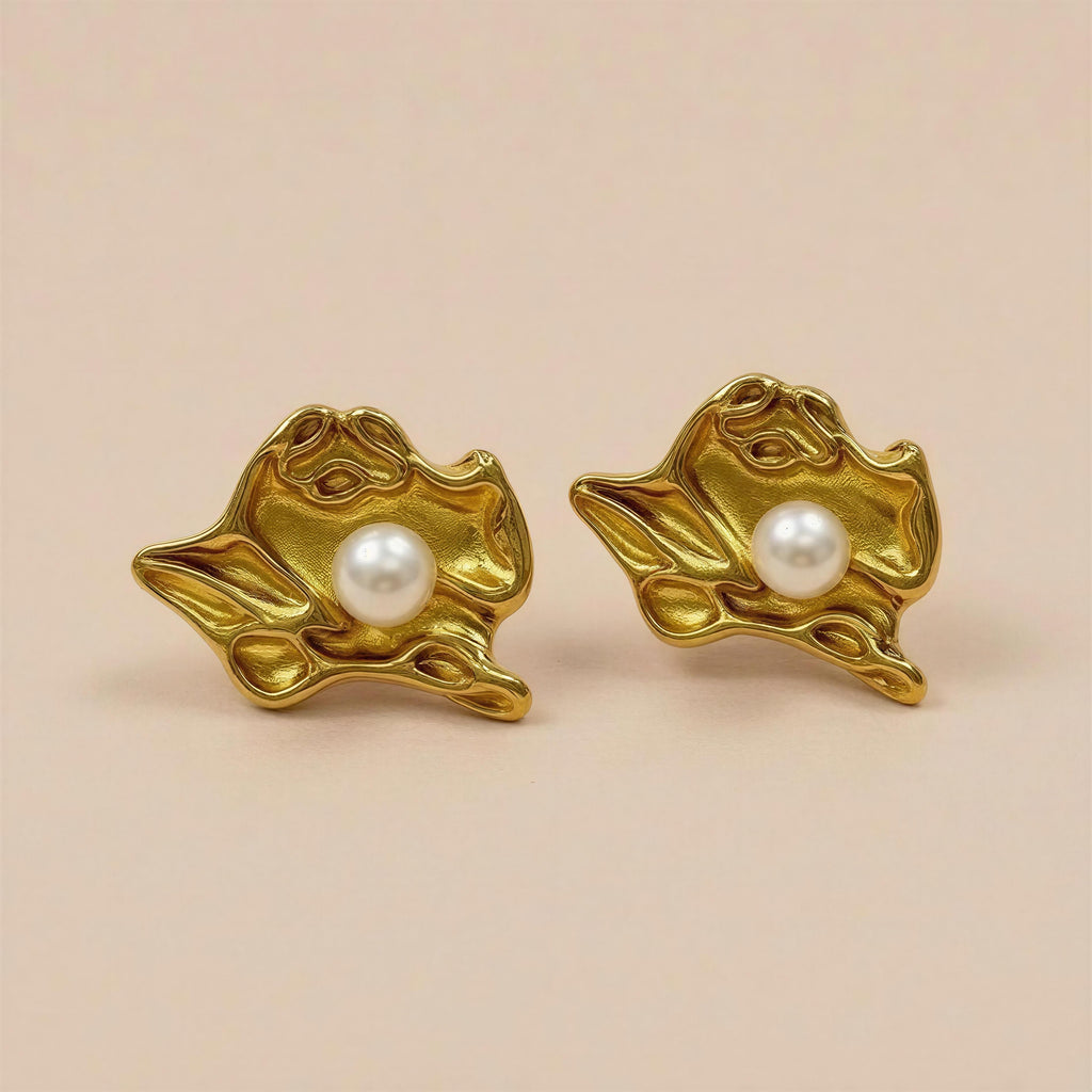 Topo TP020 - Dorado Figura con Perla